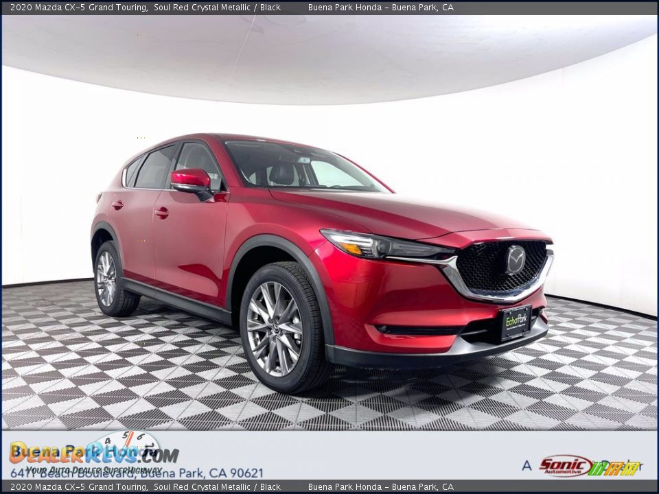 2020 Mazda CX-5 Grand Touring Soul Red Crystal Metallic / Black Photo #1