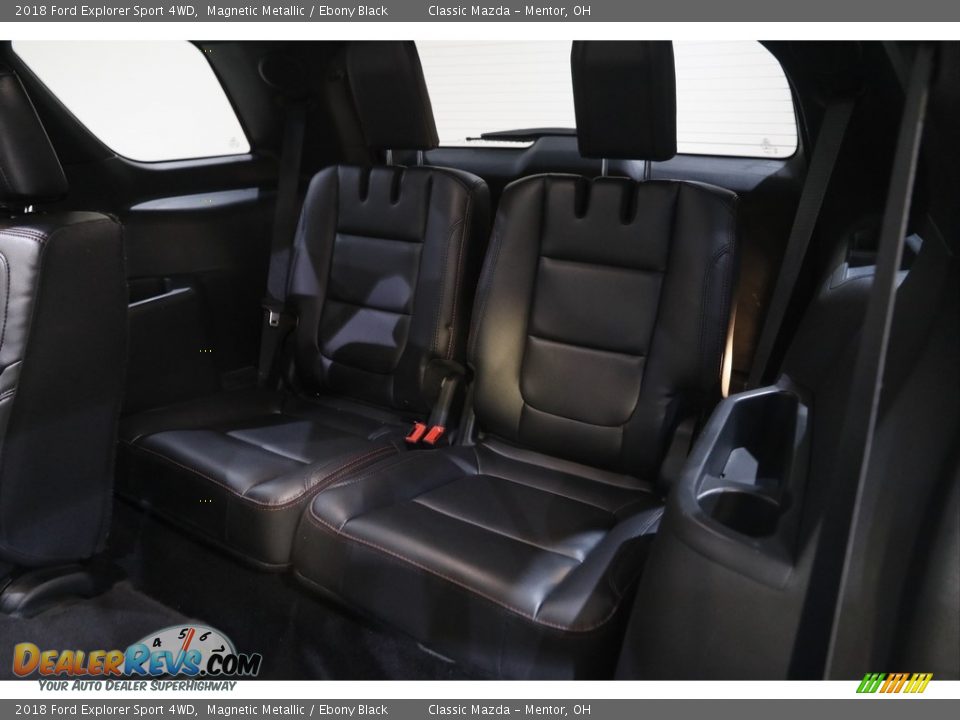 2018 Ford Explorer Sport 4WD Magnetic Metallic / Ebony Black Photo #20