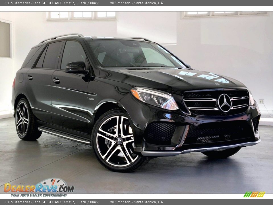 2019 Mercedes-Benz GLE 43 AMG 4Matic Black / Black Photo #34