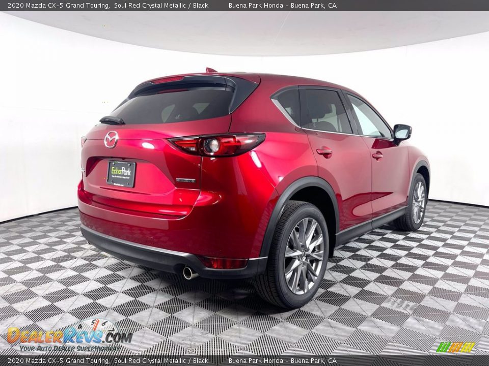 2020 Mazda CX-5 Grand Touring Soul Red Crystal Metallic / Black Photo #7