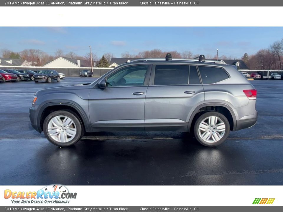 2019 Volkswagen Atlas SE 4Motion Platinum Gray Metallic / Titan Black Photo #5