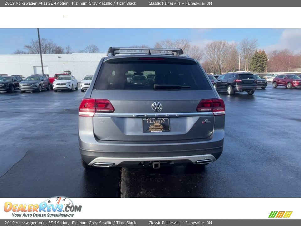 2019 Volkswagen Atlas SE 4Motion Platinum Gray Metallic / Titan Black Photo #7