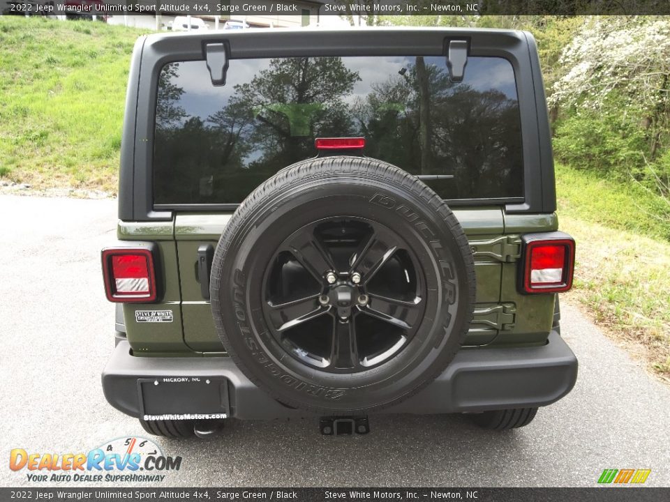 2022 Jeep Wrangler Unlimited Sport Altitude 4x4 Sarge Green / Black Photo #7