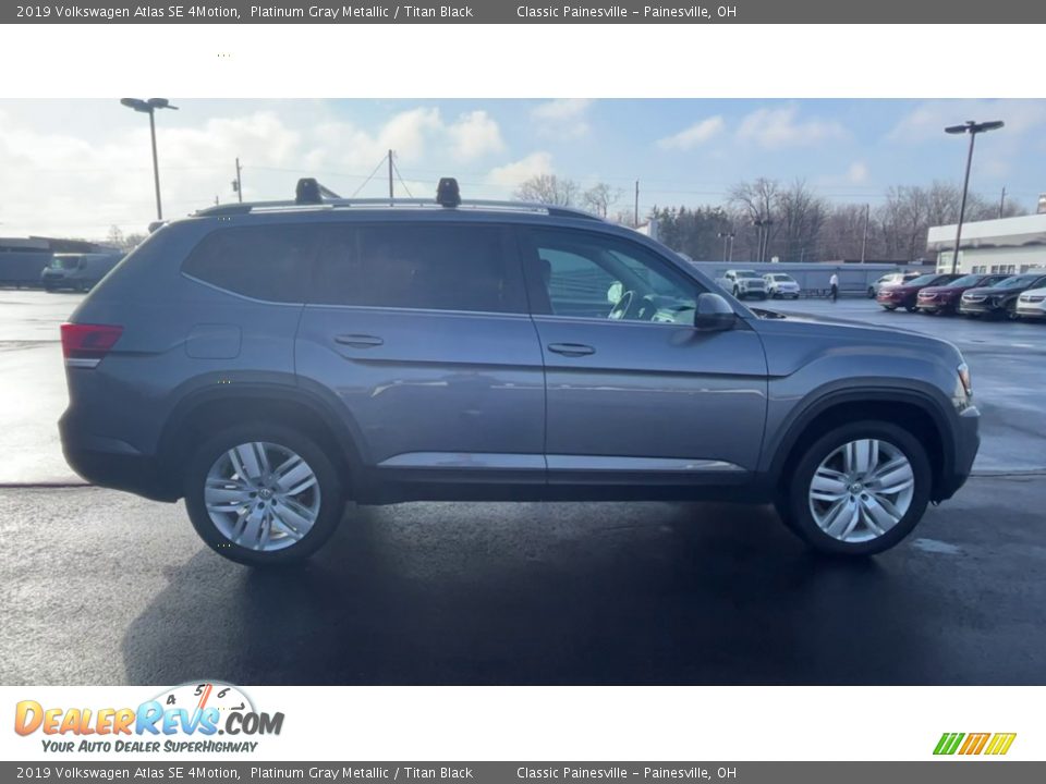 2019 Volkswagen Atlas SE 4Motion Platinum Gray Metallic / Titan Black Photo #9