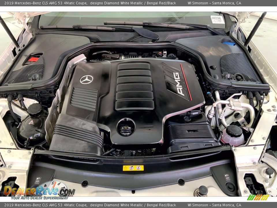 2019 Mercedes-Benz CLS AMG 53 4Matic Coupe 3.0 Liter biturbo DOHC 24-Valve VVT V6 Engine Photo #9
