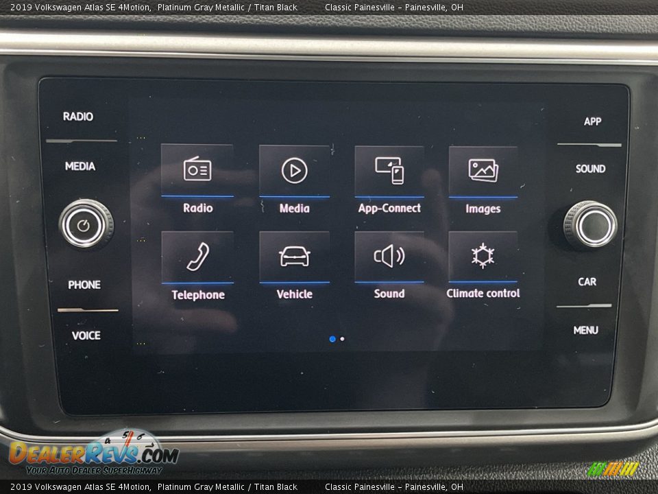 2019 Volkswagen Atlas SE 4Motion Platinum Gray Metallic / Titan Black Photo #13