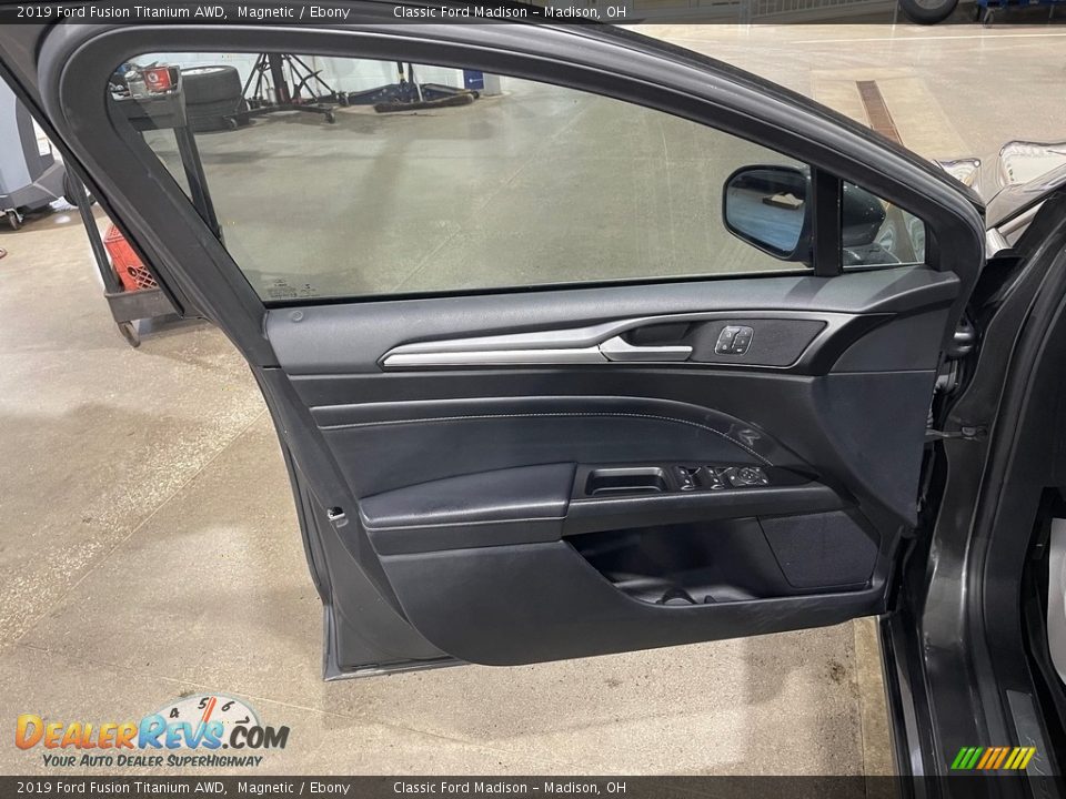 2019 Ford Fusion Titanium AWD Magnetic / Ebony Photo #11