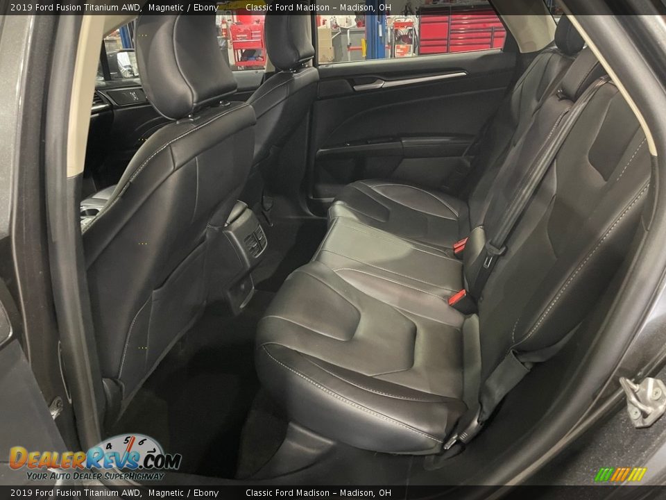 2019 Ford Fusion Titanium AWD Magnetic / Ebony Photo #13