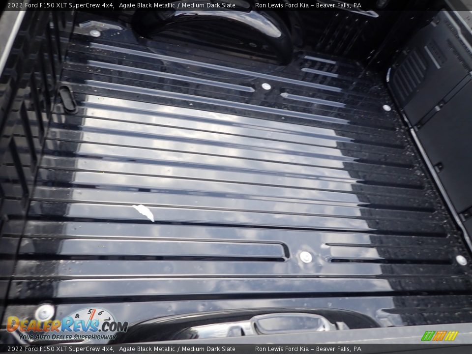 2022 Ford F150 XLT SuperCrew 4x4 Agate Black Metallic / Medium Dark Slate Photo #11