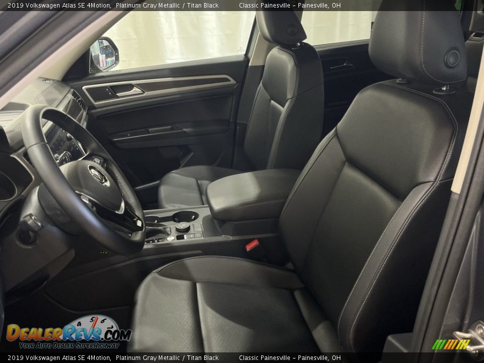 2019 Volkswagen Atlas SE 4Motion Platinum Gray Metallic / Titan Black Photo #18