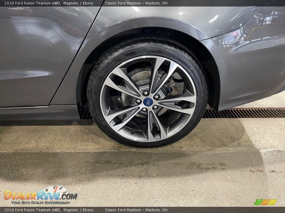 2019 Ford Fusion Titanium AWD Magnetic / Ebony Photo #15