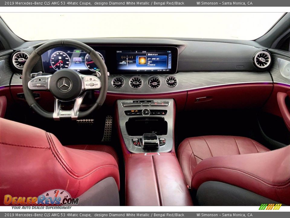Dashboard of 2019 Mercedes-Benz CLS AMG 53 4Matic Coupe Photo #15