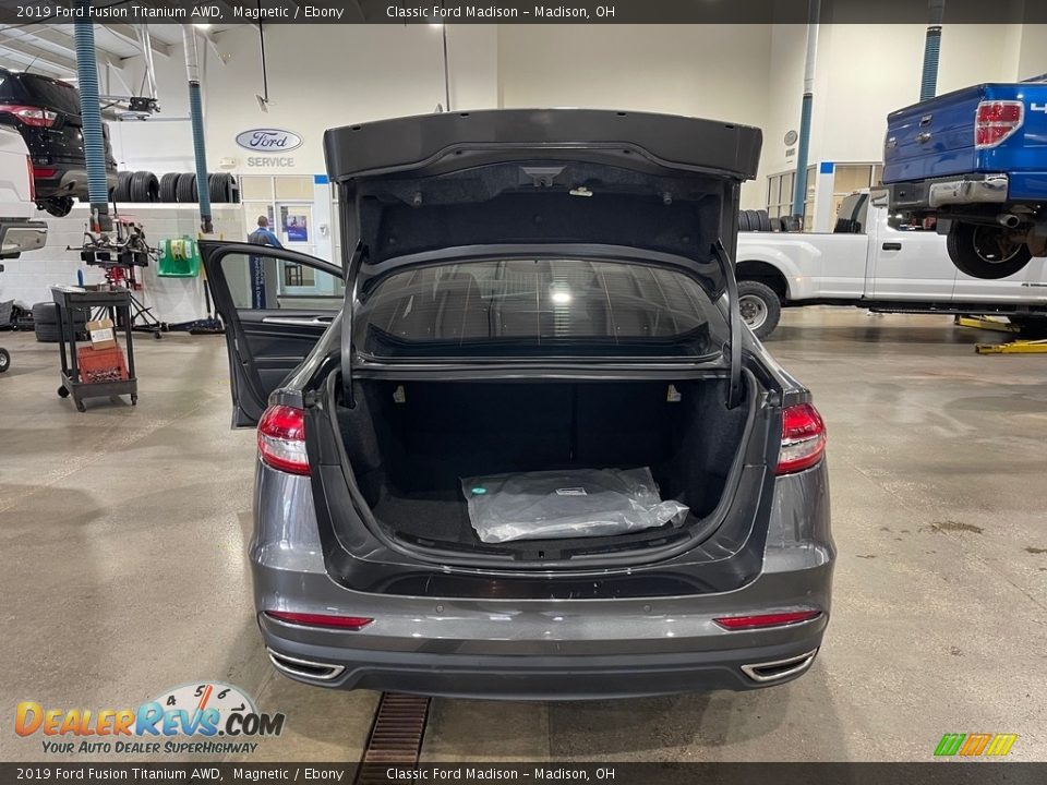 2019 Ford Fusion Titanium AWD Magnetic / Ebony Photo #16