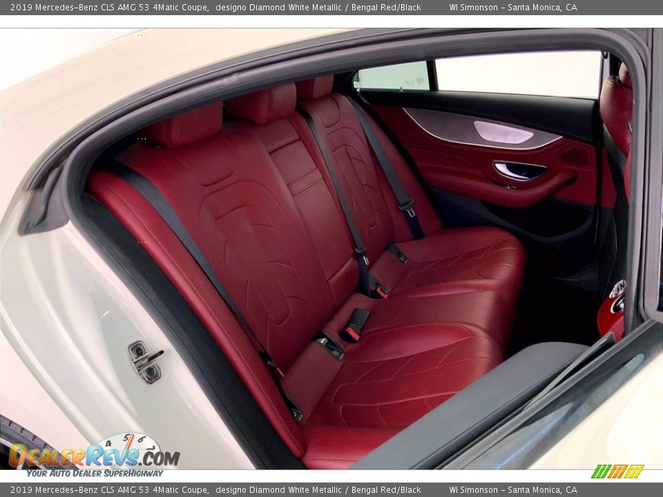 Rear Seat of 2019 Mercedes-Benz CLS AMG 53 4Matic Coupe Photo #19