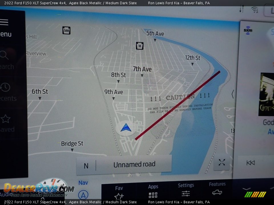 2022 Ford F150 XLT SuperCrew 4x4 Agate Black Metallic / Medium Dark Slate Photo #17