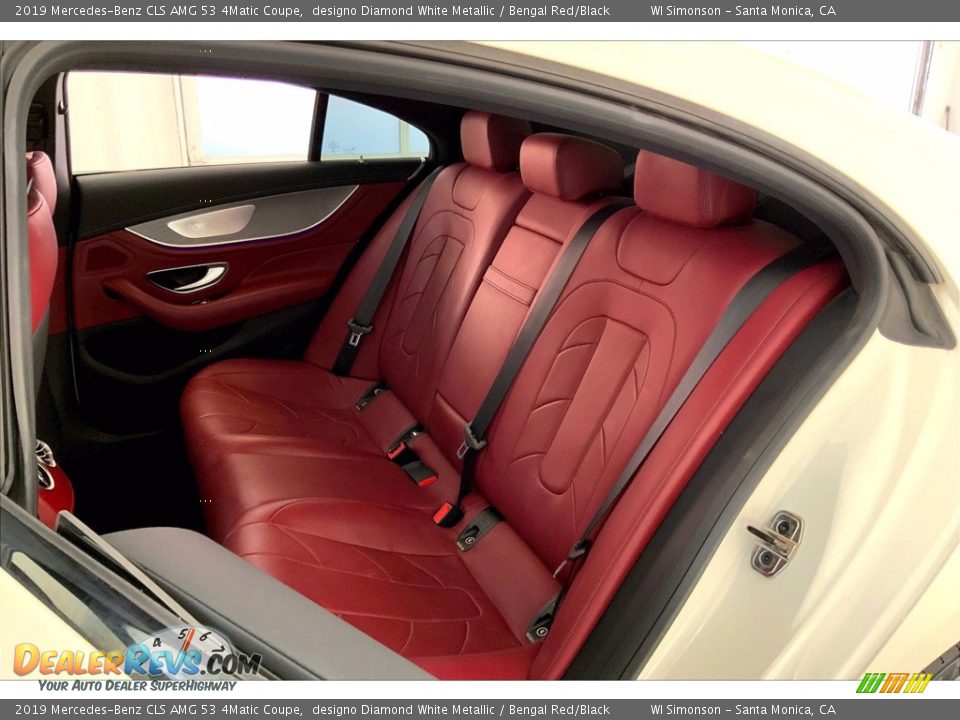Rear Seat of 2019 Mercedes-Benz CLS AMG 53 4Matic Coupe Photo #20