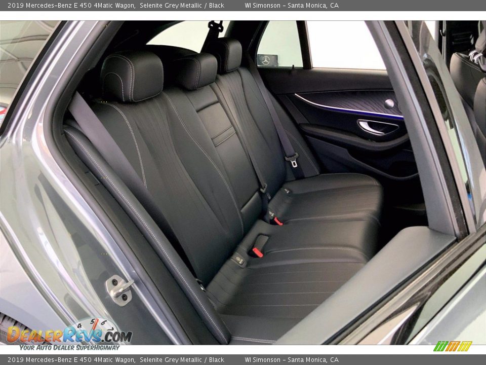 Rear Seat of 2019 Mercedes-Benz E 450 4Matic Wagon Photo #19