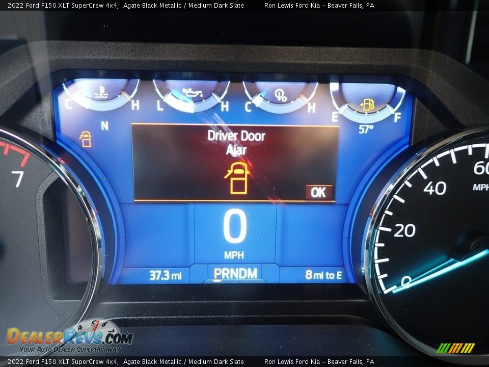 2022 Ford F150 XLT SuperCrew 4x4 Agate Black Metallic / Medium Dark Slate Photo #20