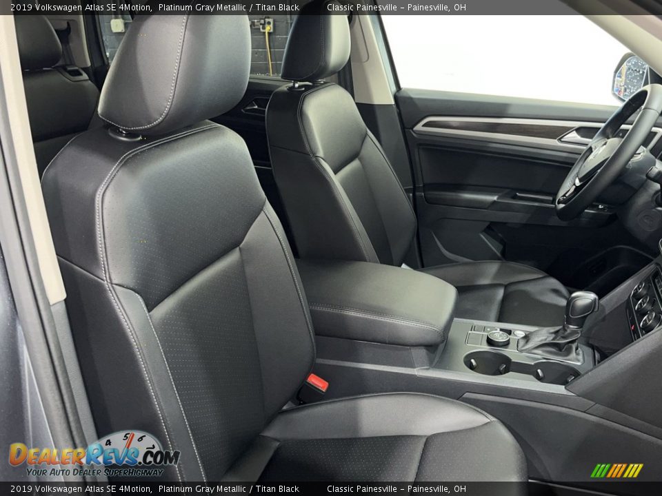 2019 Volkswagen Atlas SE 4Motion Platinum Gray Metallic / Titan Black Photo #26