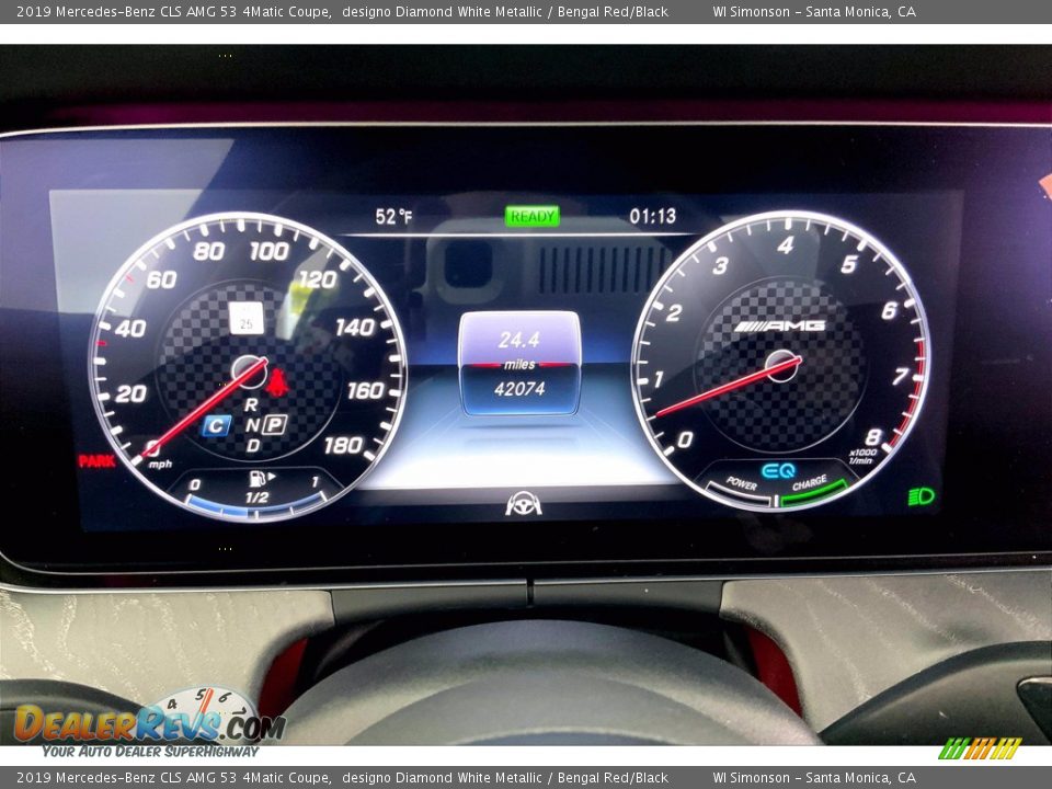 2019 Mercedes-Benz CLS AMG 53 4Matic Coupe Gauges Photo #23