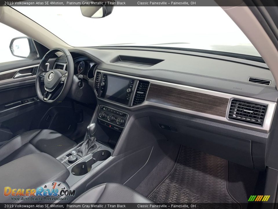 2019 Volkswagen Atlas SE 4Motion Platinum Gray Metallic / Titan Black Photo #27