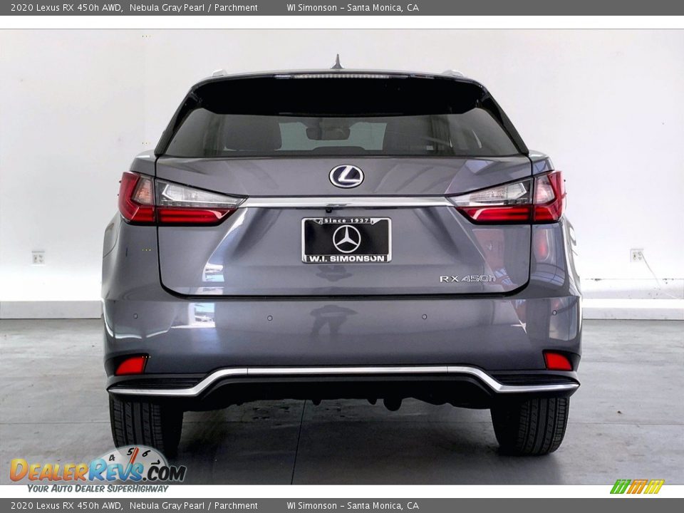 2020 Lexus RX 450h AWD Nebula Gray Pearl / Parchment Photo #3