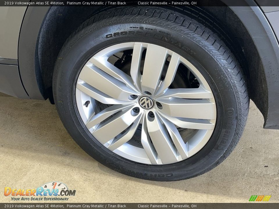 2019 Volkswagen Atlas SE 4Motion Platinum Gray Metallic / Titan Black Photo #31