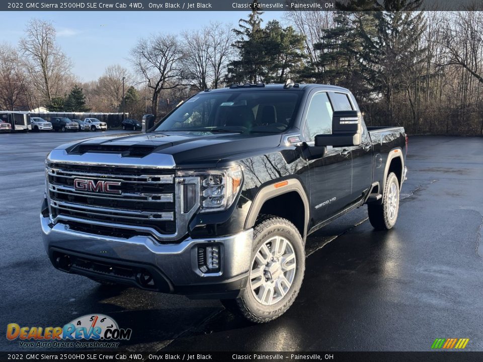 2022 GMC Sierra 2500HD SLE Crew Cab 4WD Onyx Black / Jet Black Photo #1