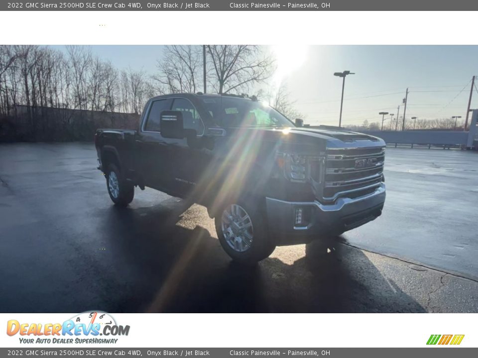 2022 GMC Sierra 2500HD SLE Crew Cab 4WD Onyx Black / Jet Black Photo #2