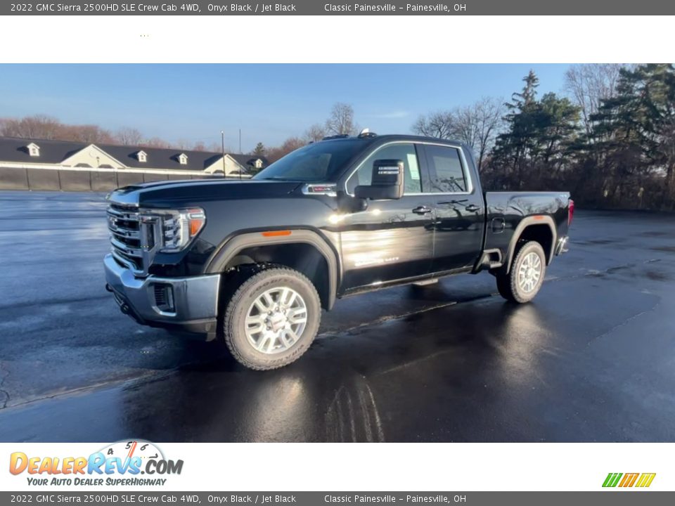 2022 GMC Sierra 2500HD SLE Crew Cab 4WD Onyx Black / Jet Black Photo #4