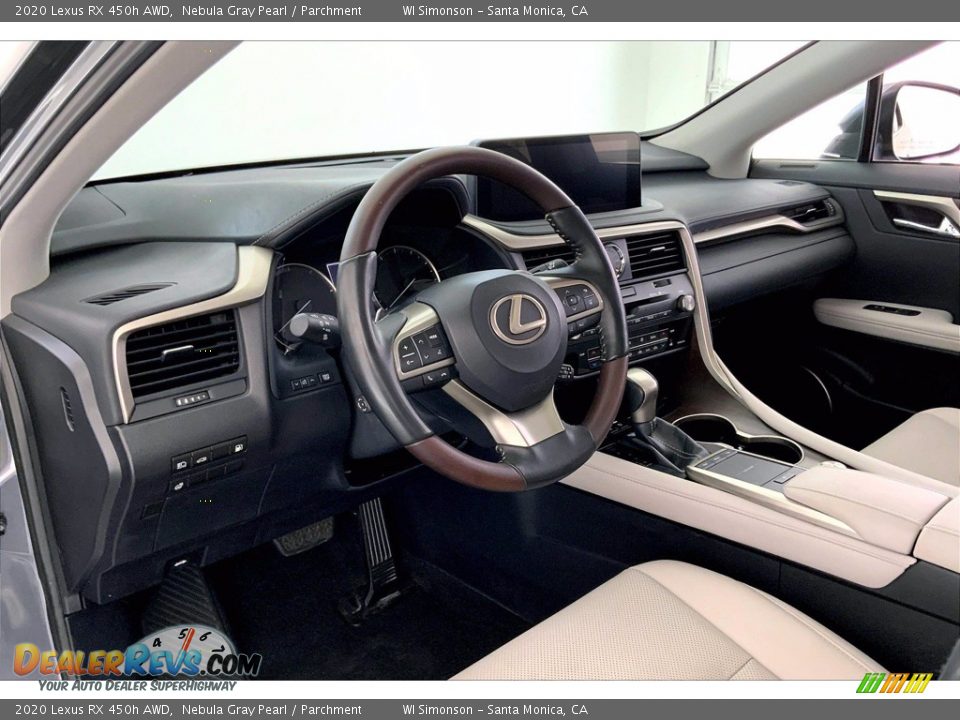 2020 Lexus RX 450h AWD Steering Wheel Photo #14
