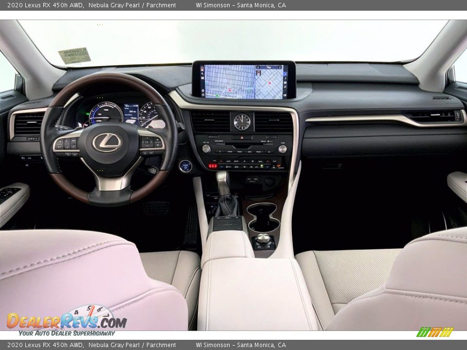 Dashboard of 2020 Lexus RX 450h AWD Photo #15