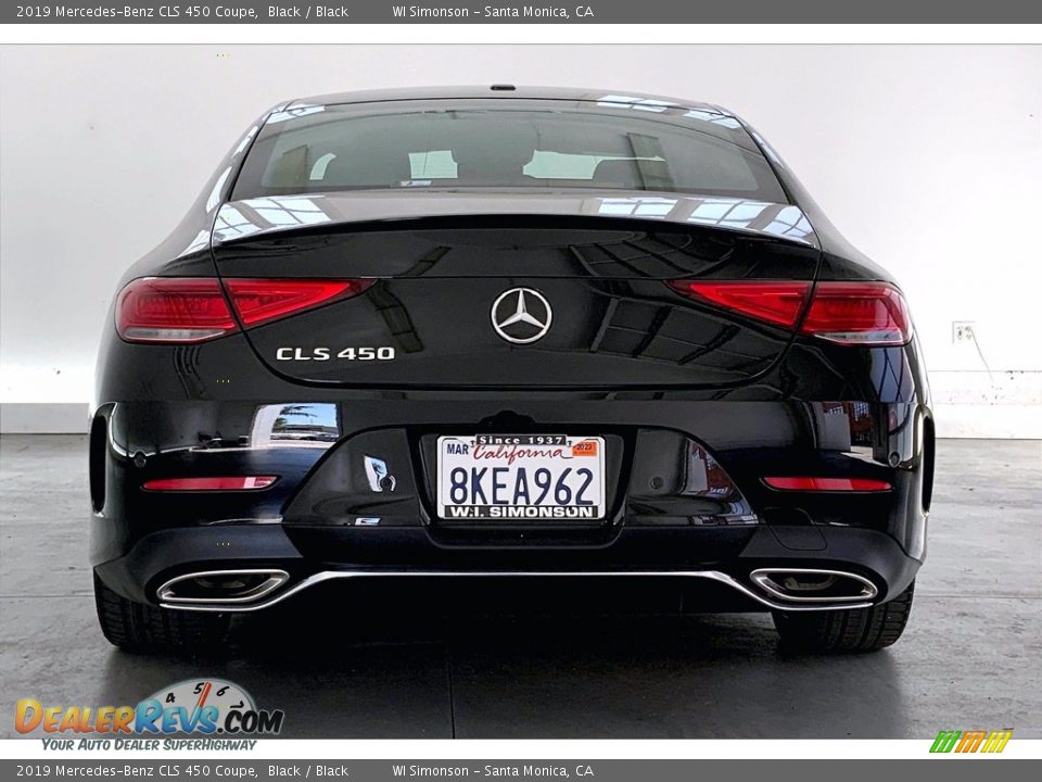 2019 Mercedes-Benz CLS 450 Coupe Black / Black Photo #3