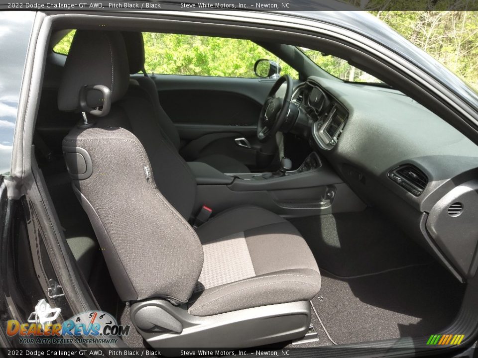 2022 Dodge Challenger GT AWD Pitch Black / Black Photo #15