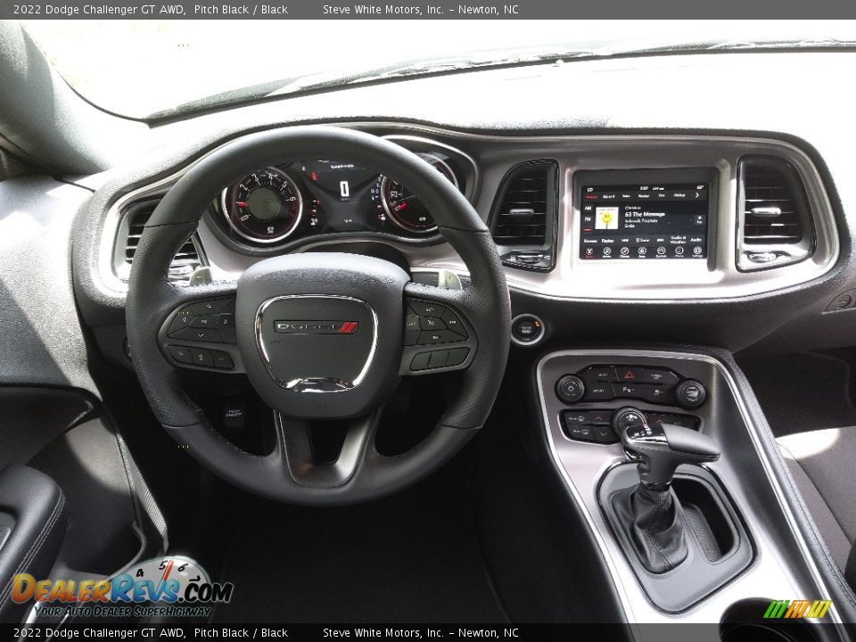 2022 Dodge Challenger GT AWD Pitch Black / Black Photo #16