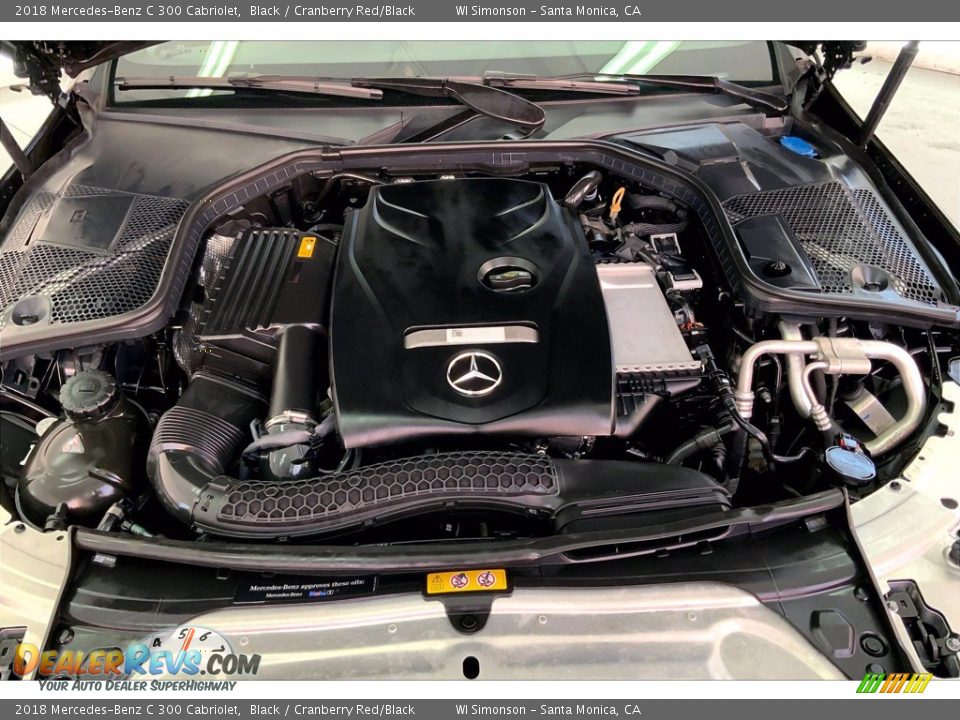 2018 Mercedes-Benz C 300 Cabriolet 2.0 Liter Turbocharged DOHC 16-Valve VVT 4 Cylinder Engine Photo #9