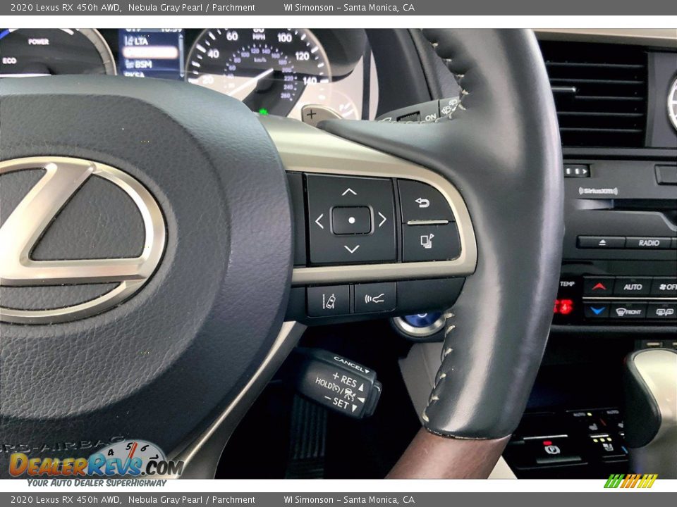 2020 Lexus RX 450h AWD Steering Wheel Photo #22