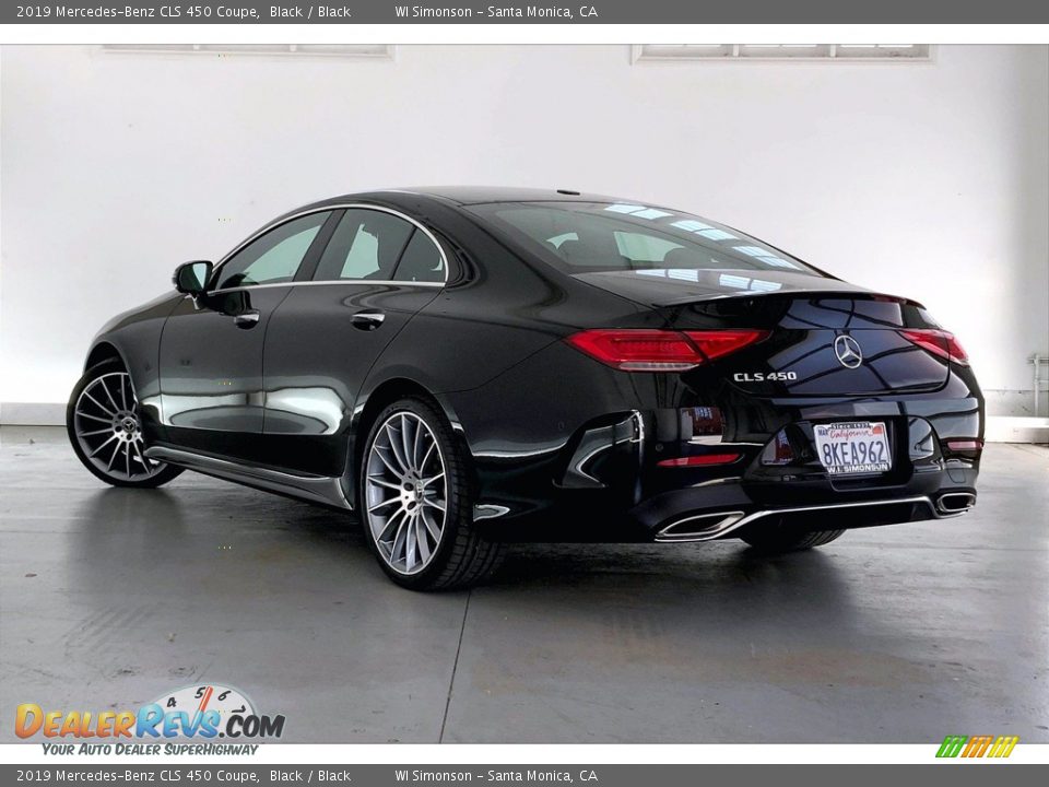 2019 Mercedes-Benz CLS 450 Coupe Black / Black Photo #10