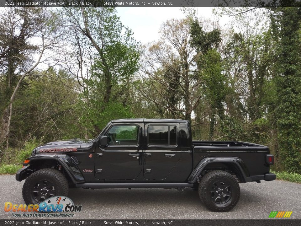 Black 2022 Jeep Gladiator Mojave 4x4 Photo #1