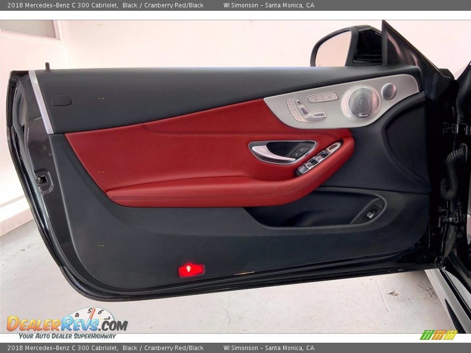 Door Panel of 2018 Mercedes-Benz C 300 Cabriolet Photo #25