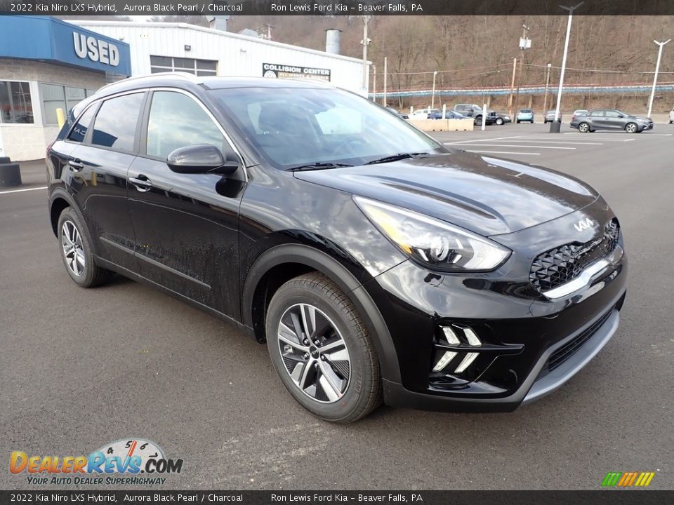 2022 Kia Niro LXS Hybrid Aurora Black Pearl / Charcoal Photo #2