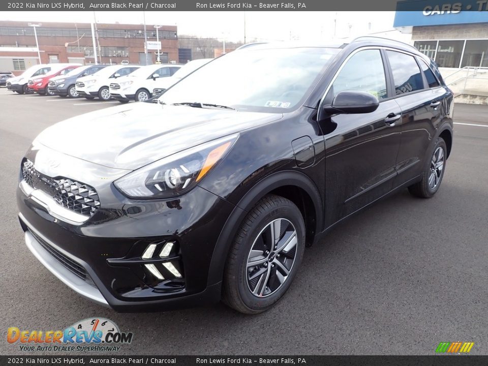 2022 Kia Niro LXS Hybrid Aurora Black Pearl / Charcoal Photo #4