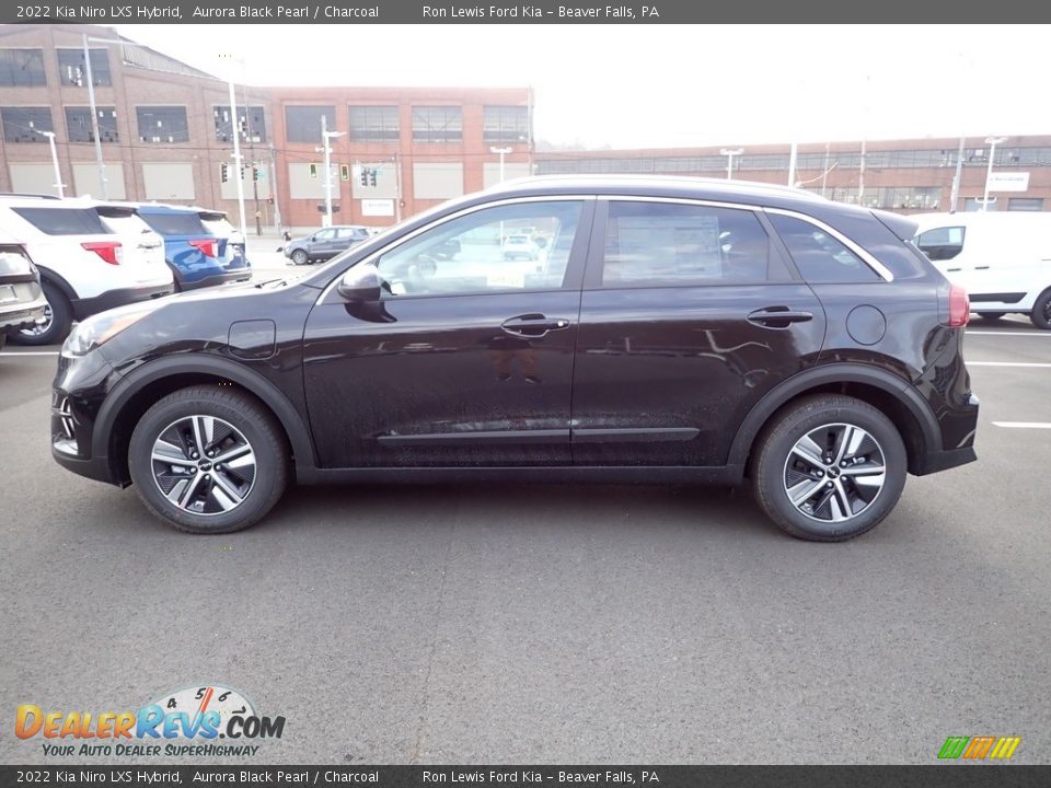 2022 Kia Niro LXS Hybrid Aurora Black Pearl / Charcoal Photo #5