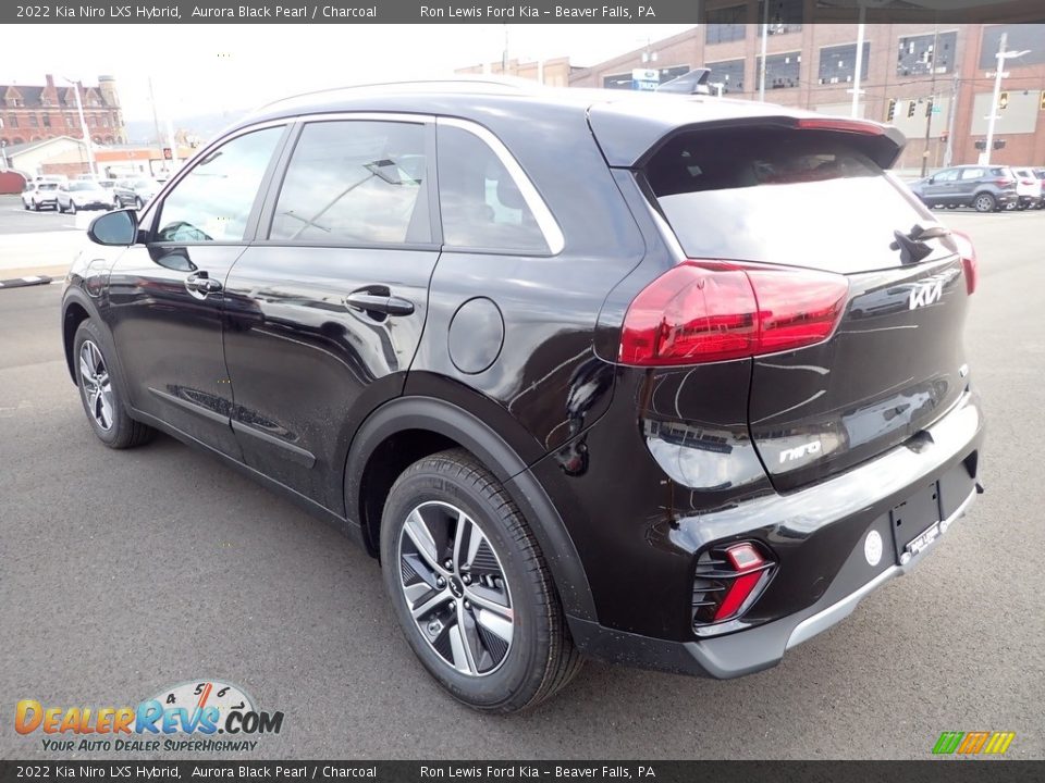 2022 Kia Niro LXS Hybrid Aurora Black Pearl / Charcoal Photo #6