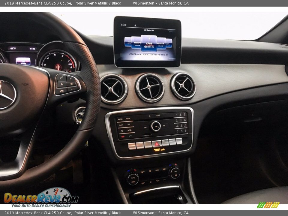 2019 Mercedes-Benz CLA 250 Coupe Polar Silver Metallic / Black Photo #5