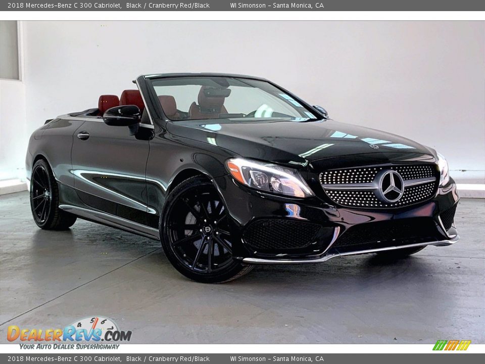 Front 3/4 View of 2018 Mercedes-Benz C 300 Cabriolet Photo #33