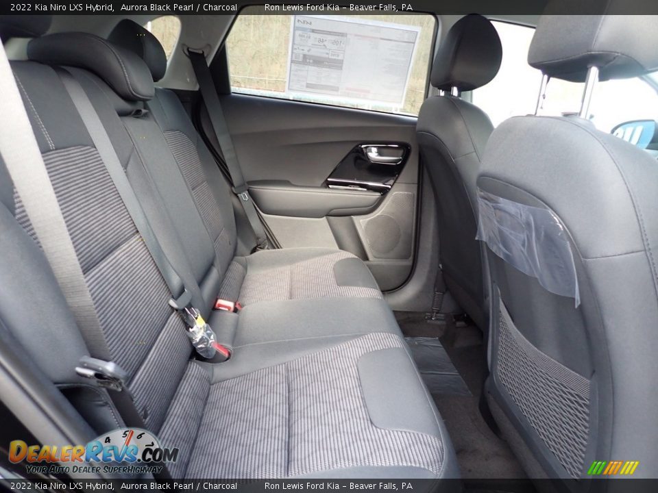 2022 Kia Niro LXS Hybrid Aurora Black Pearl / Charcoal Photo #10