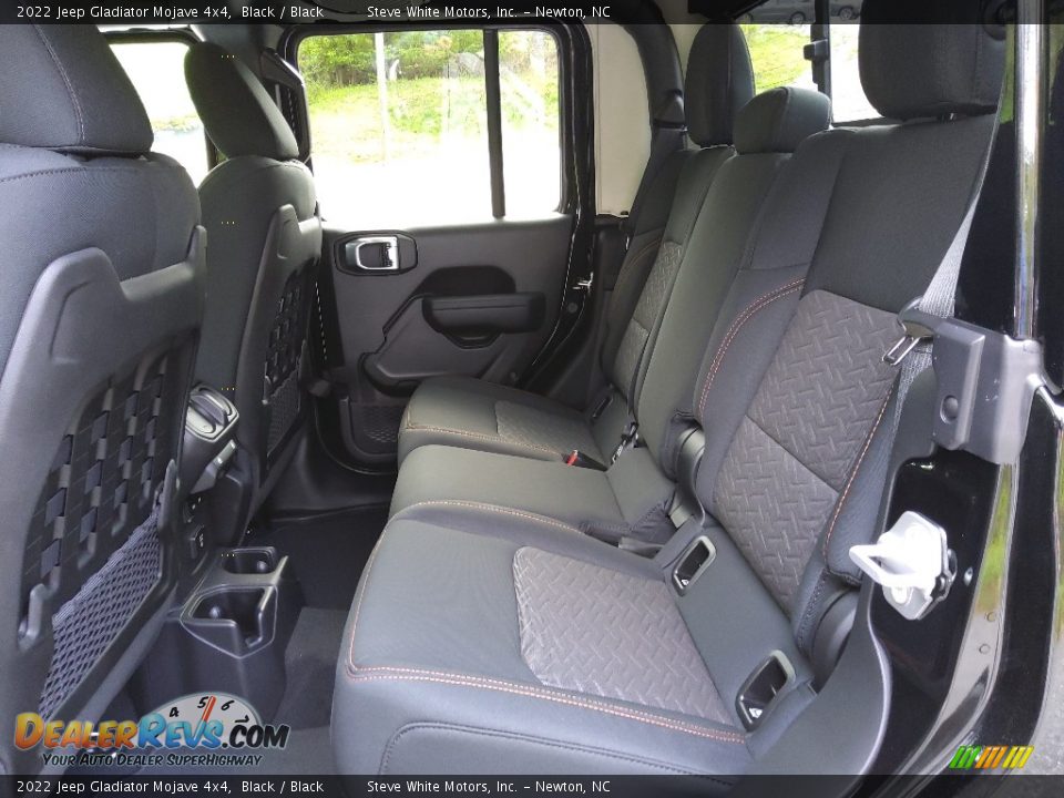 Rear Seat of 2022 Jeep Gladiator Mojave 4x4 Photo #14