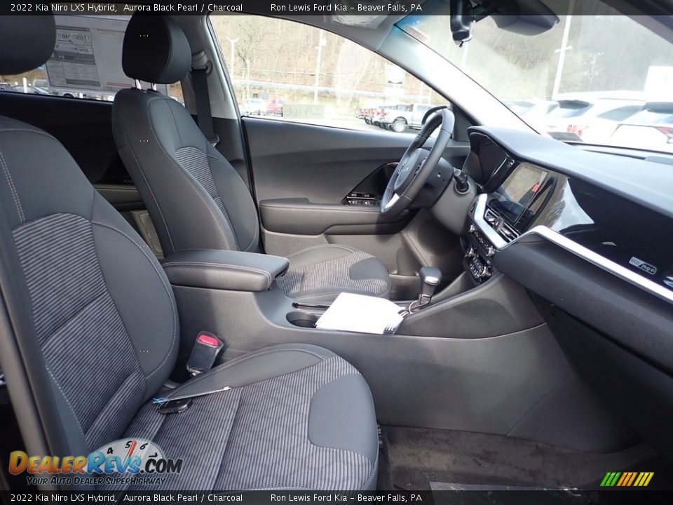 2022 Kia Niro LXS Hybrid Aurora Black Pearl / Charcoal Photo #11