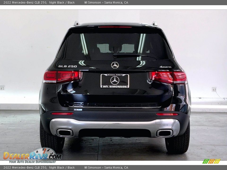 2022 Mercedes-Benz GLB 250 Night Black / Black Photo #3